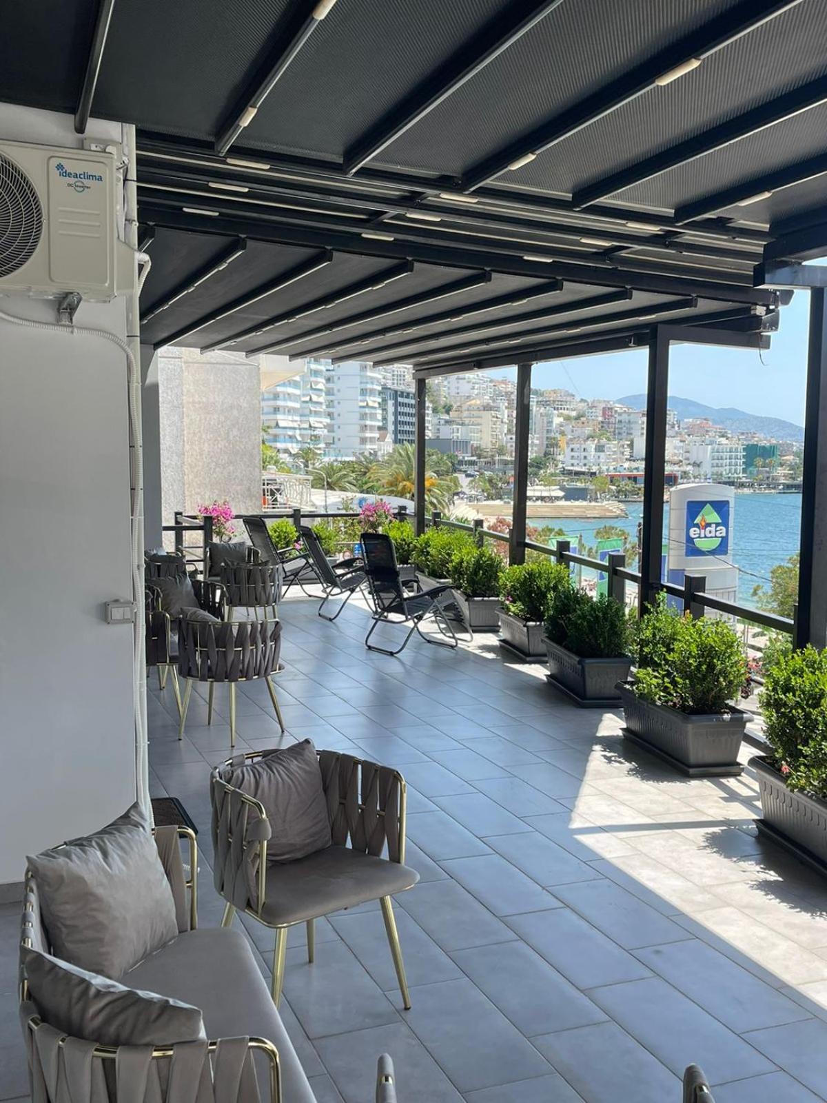 Aries Apartments Sarandë Buitenkant foto