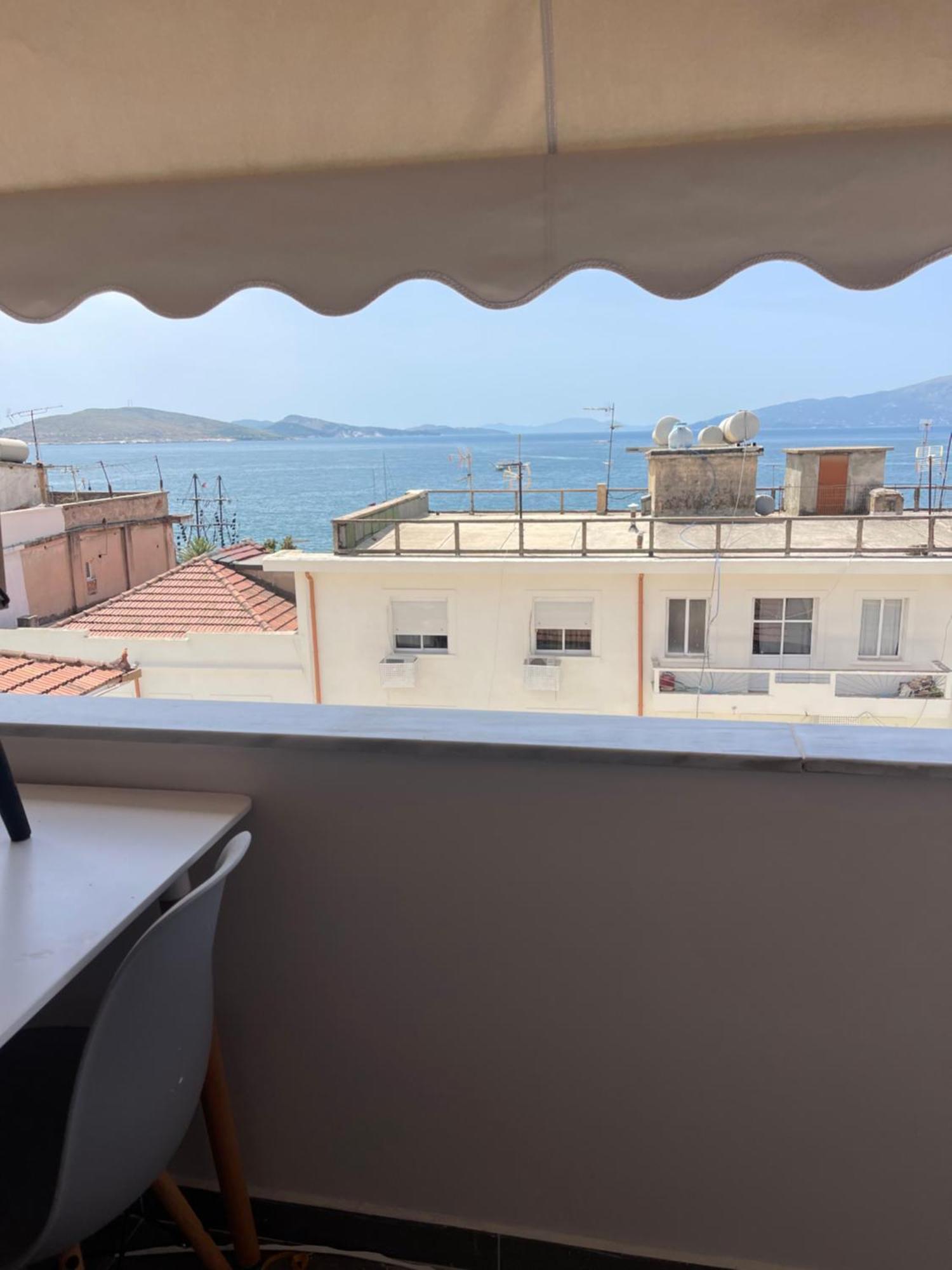 Aries Apartments Sarandë Kamer foto