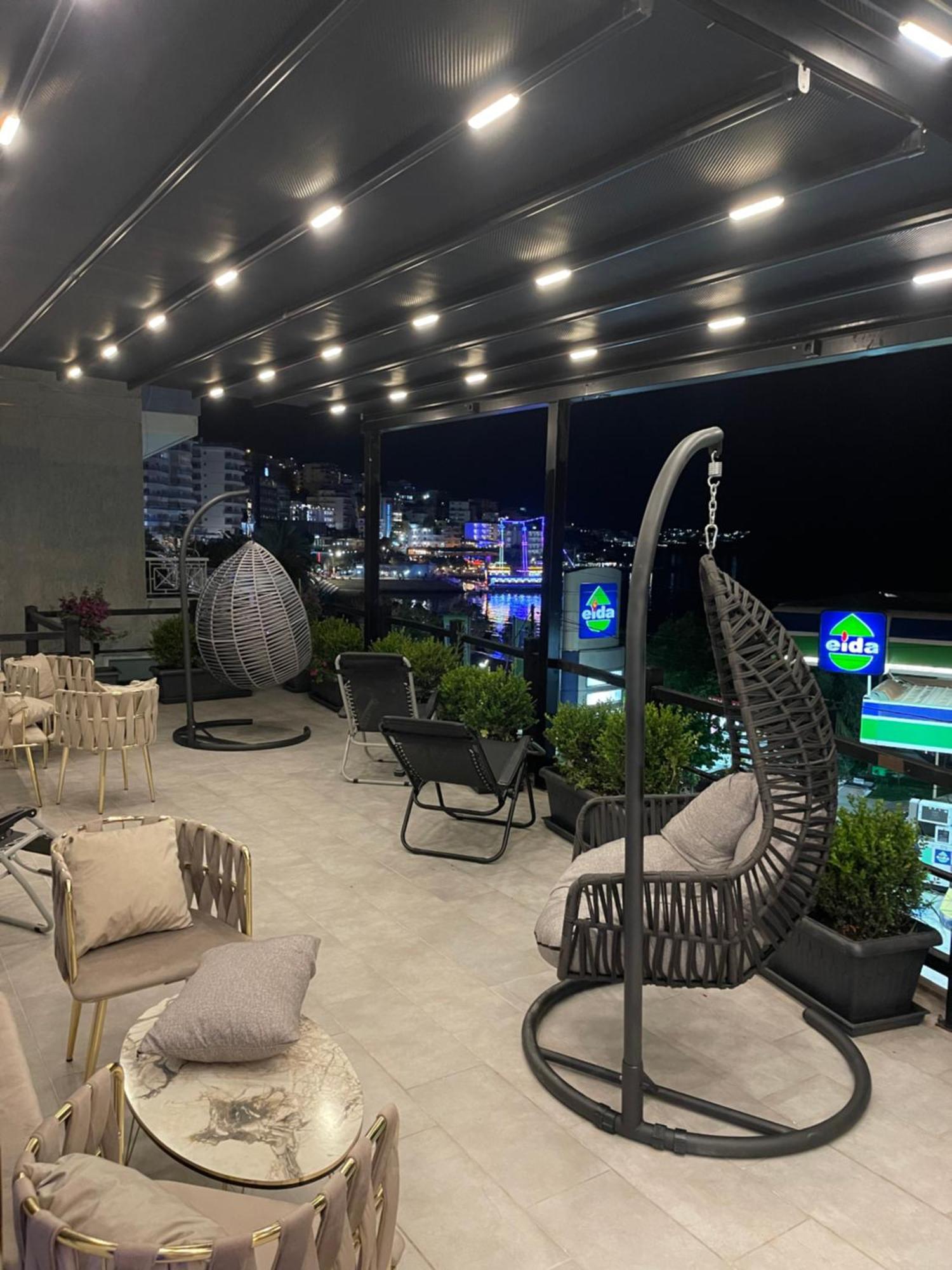 Aries Apartments Sarandë Buitenkant foto