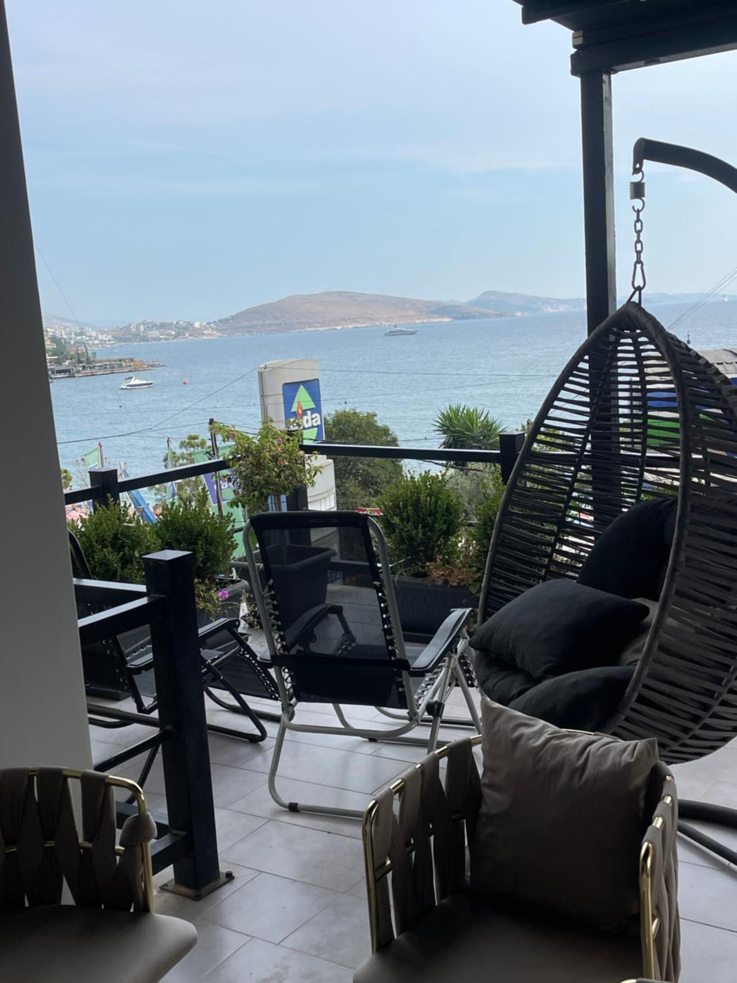 Aries Apartments Sarandë Buitenkant foto